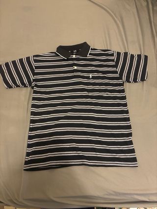 Polo Ralph Lauren Rayas Negras y Blancas