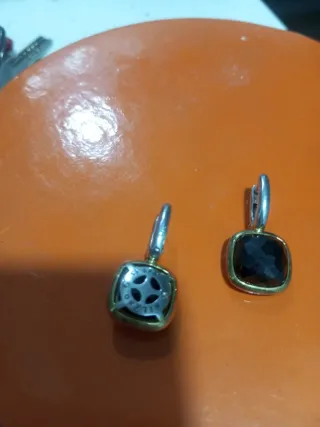 Pendientes Enzo Milano Oro y Plata