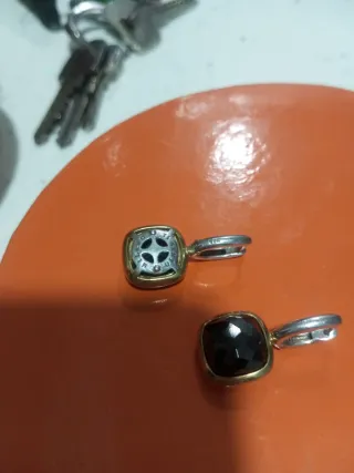 Pendientes Enzo Milano Oro y Plata