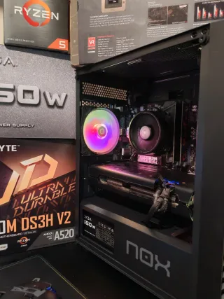 CHOLLO! PC GAMING RYZEN 5 5500 + RX 5700 8GB