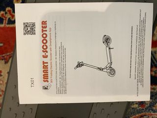 Monopattino elettrico nero/grigio