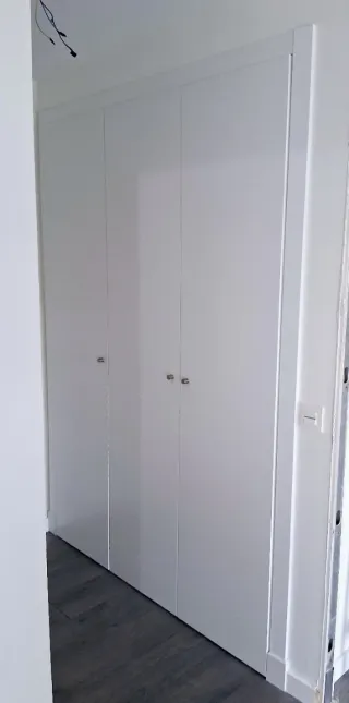 Armario empotrado 3 puertas blanco