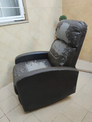 Poltrona Relax Manuale Marrone di Astan Hogar