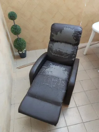 Poltrona Relax Manuale Marrone di Astan Hogar