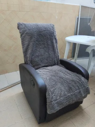 Poltrona Relax Manuale Marrone di Astan Hogar