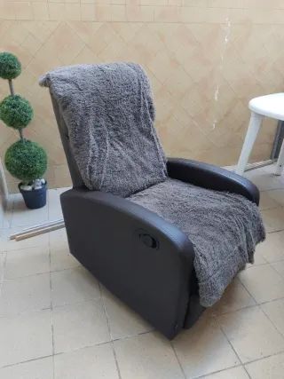 Poltrona Relax Manuale Marrone di Astan Hogar