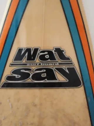 Tabla Surf Wat Say 6'2 Vintage Retro