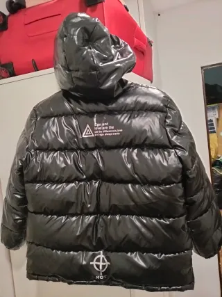 Chaqueta acolchada negra niño 12 años