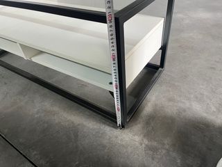 Pack 2 Mesa TV bajas metalica 85€ las dos und