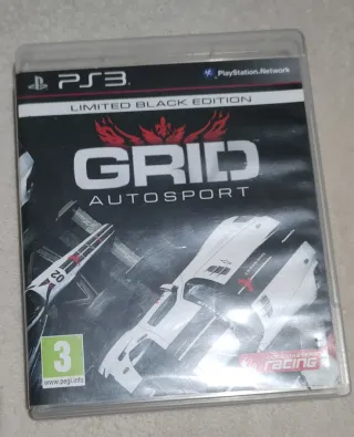 GRID Autosport PS3 Edición Limitada Negra