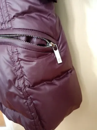 Piumino Ferrè Milano Viola