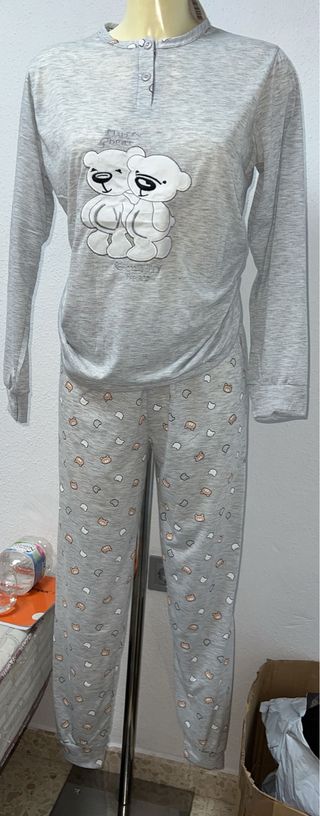 Pijama fino mujer ositos
