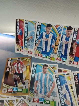 Más de 100 cartas Adrenalyn XL 2015-2016