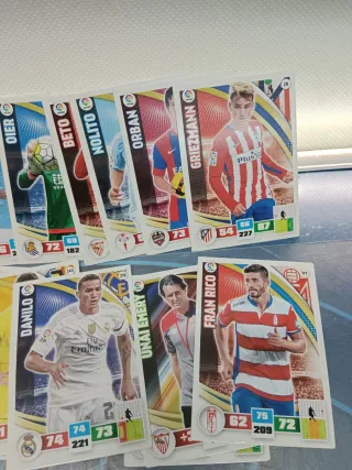 Más de 100 cartas Adrenalyn XL 2015-2016