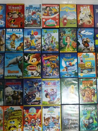 OFERTA LOTE DVD dibujos Animados Infantiles