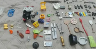 Lote +100 Accesorios Playmobil Variados