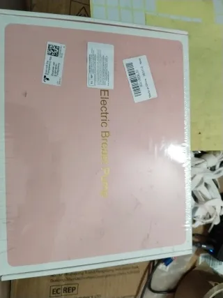 Sacaleches Eléctrico Rosa