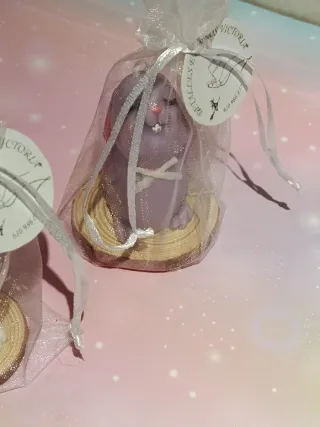 Velitas Conejitos Pascua Base Madera 5€/u