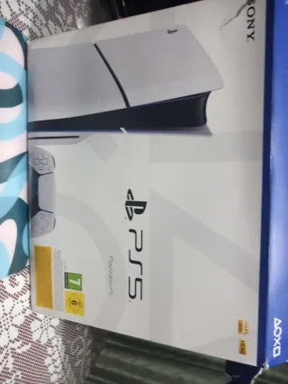 Caja vacia PlayStation 5 + Manual
