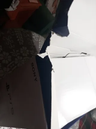 Caja vacia PlayStation 5 + Manual