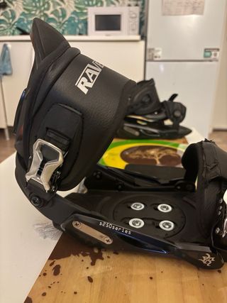 Fijaciones Snowboard Raven Vezi Talla M