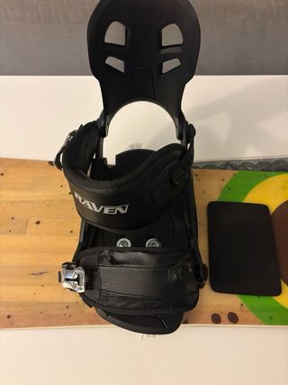 Fijaciones Snowboard Raven Vezi Talla M