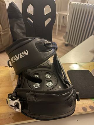 Fijaciones Snowboard Raven Vezi Talla M