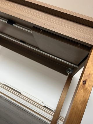 Mesa de comedor grande de madera