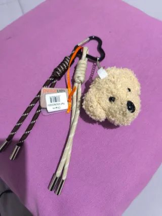 Llavero Oso Peluche Tan Trend