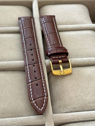 Correa reloj piel de becerro para reloj Omega 18mm