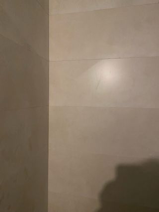 Lote de baldosas crema 30x90 cm