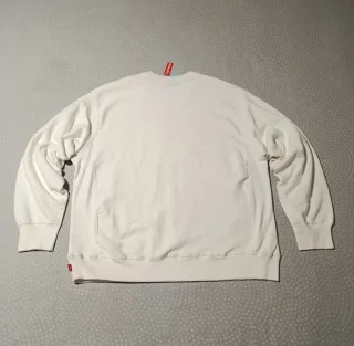 Sudadera Supreme Blanca