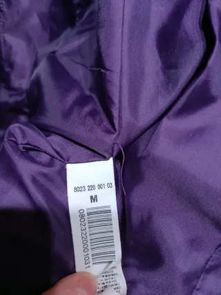 Abrigo corto jaspeado gris