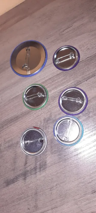 Lote de 6 Chapas Varias