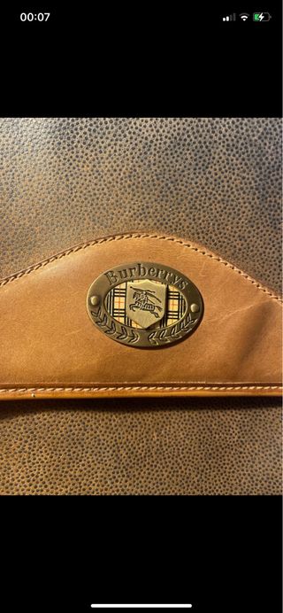 Borsa Burberrys Vintage Pelle Marrone