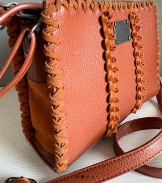 Borsa Pepe Jeans marrone con dettagli