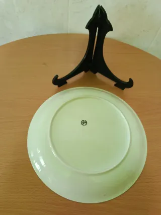 Prato Infantil Vintage Criança com Ovelhas