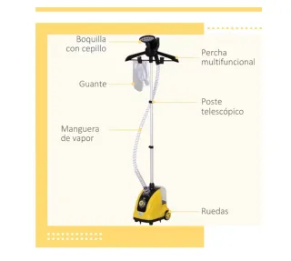 Centro de Planchado Homcom Amarillo