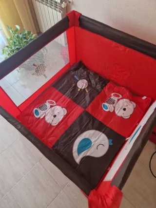 Parque infantil cuna bebes viaje First Step 105x10