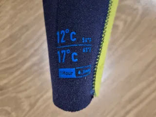 Traje Neopreno OLAIAN Niños 6 años 4/3 agua fría