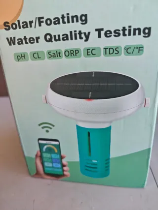 Analizador Calidad Agua Piscina Solar Inteligente