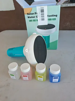 Analizador Calidad Agua Piscina Solar Inteligente