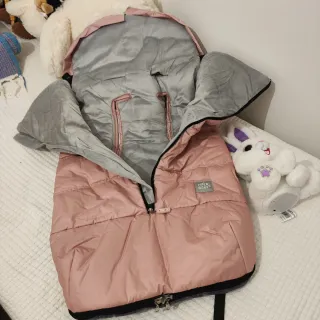 Saco para silla de paseo rosa