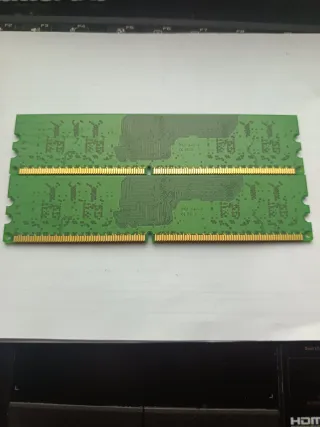 2x Módulos RAM ProMOS 256MB DDR2