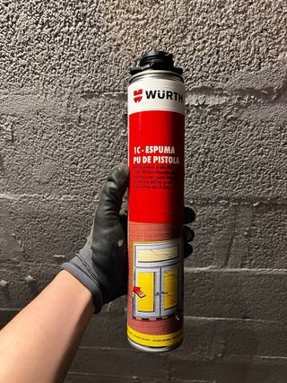 Pack de 12 espumas poliuretano WÜRTH