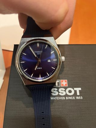 Reloj Tissot Esfera Azul