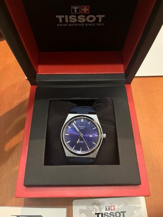 Reloj Tissot Esfera Azul