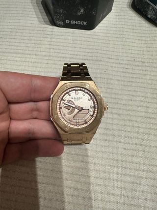 Casio GA-2100 Oro Rosado Reloj Hombre