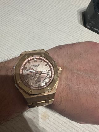 Casio GA-2100 Oro Rosado Reloj Hombre