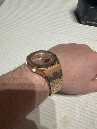 Casio GA-2100 Oro Rosado Reloj Hombre